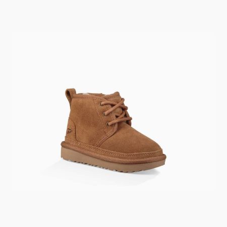 UGG Neumel II Brown Boots for Kids (HSFY80751)